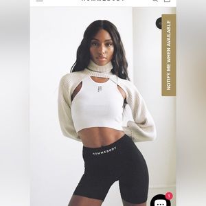 HOMME BODY CROPPED RIBTANK